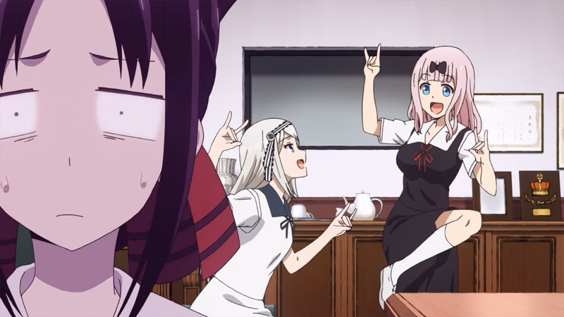 Fräulein Kaguya will genannt werden / Shirogane Miyuki darf nicht verlieren / Und dann schloss Ishigami Yu die Augen