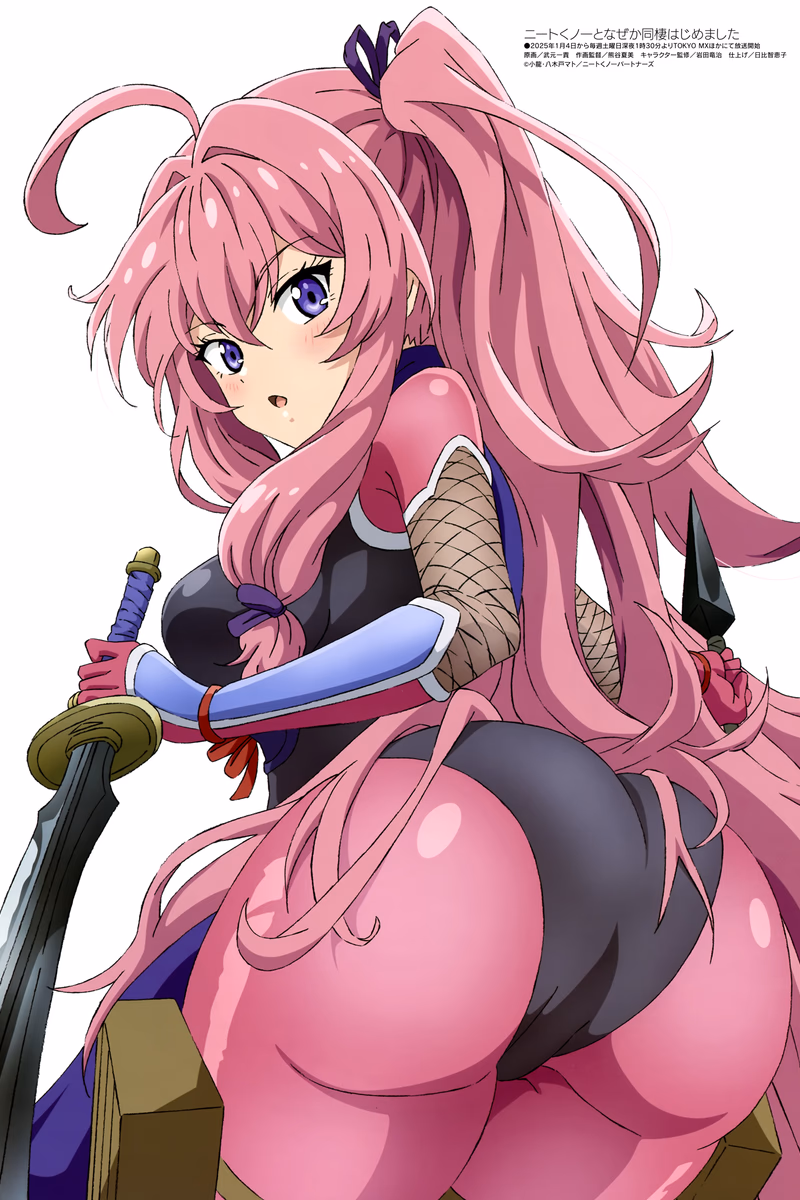NEET Kunoichi to Naze ka Dousei Hajimemashita Cover