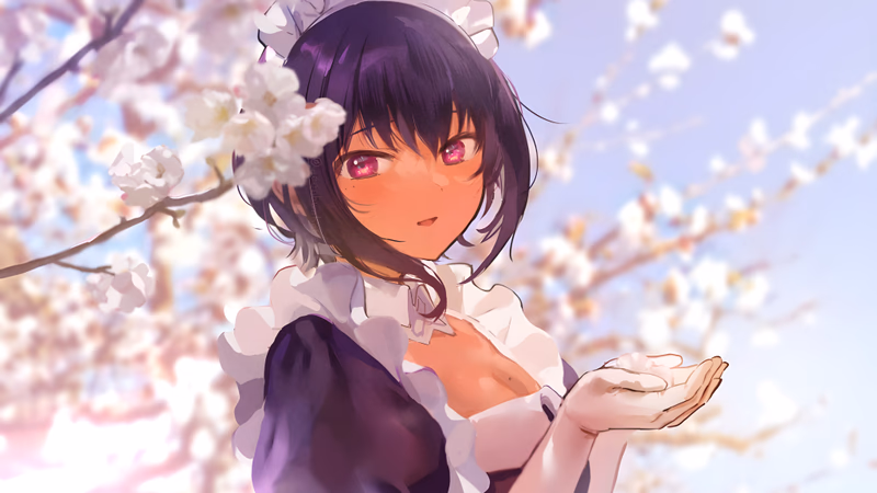 Saikin Yatotta Maid ga Ayashii Banner