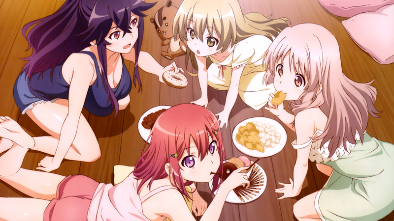 Inou Battle wa Nichijou-kei no Naka de Banner