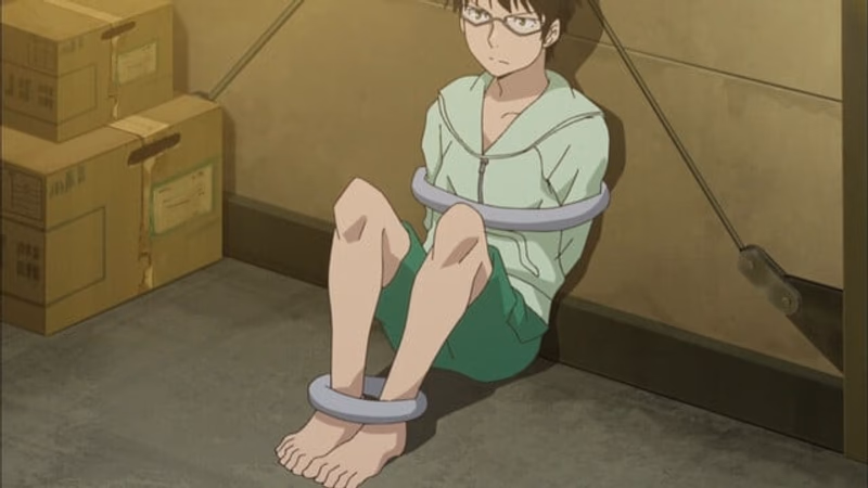 Osamu in Gefangenschaft