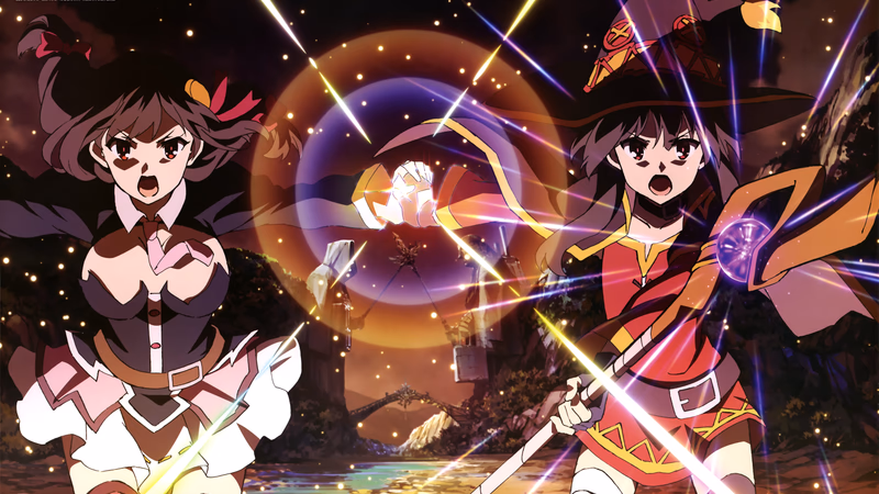 Kono Subarashii Sekai ni Shukufuku o! Spin-off: Kono Subarashii Sekai ni Bakuen o! Banner
