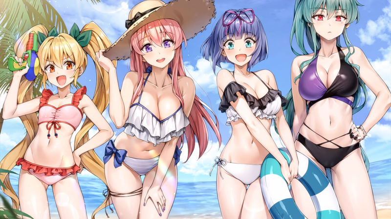NEET Kunoichi to Naze ka Dousei Hajimemashita Banner