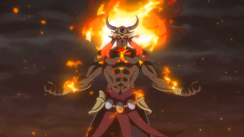 Die Herrscherin der Flammen
