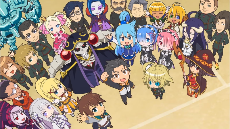 Isekai Quartet Banner