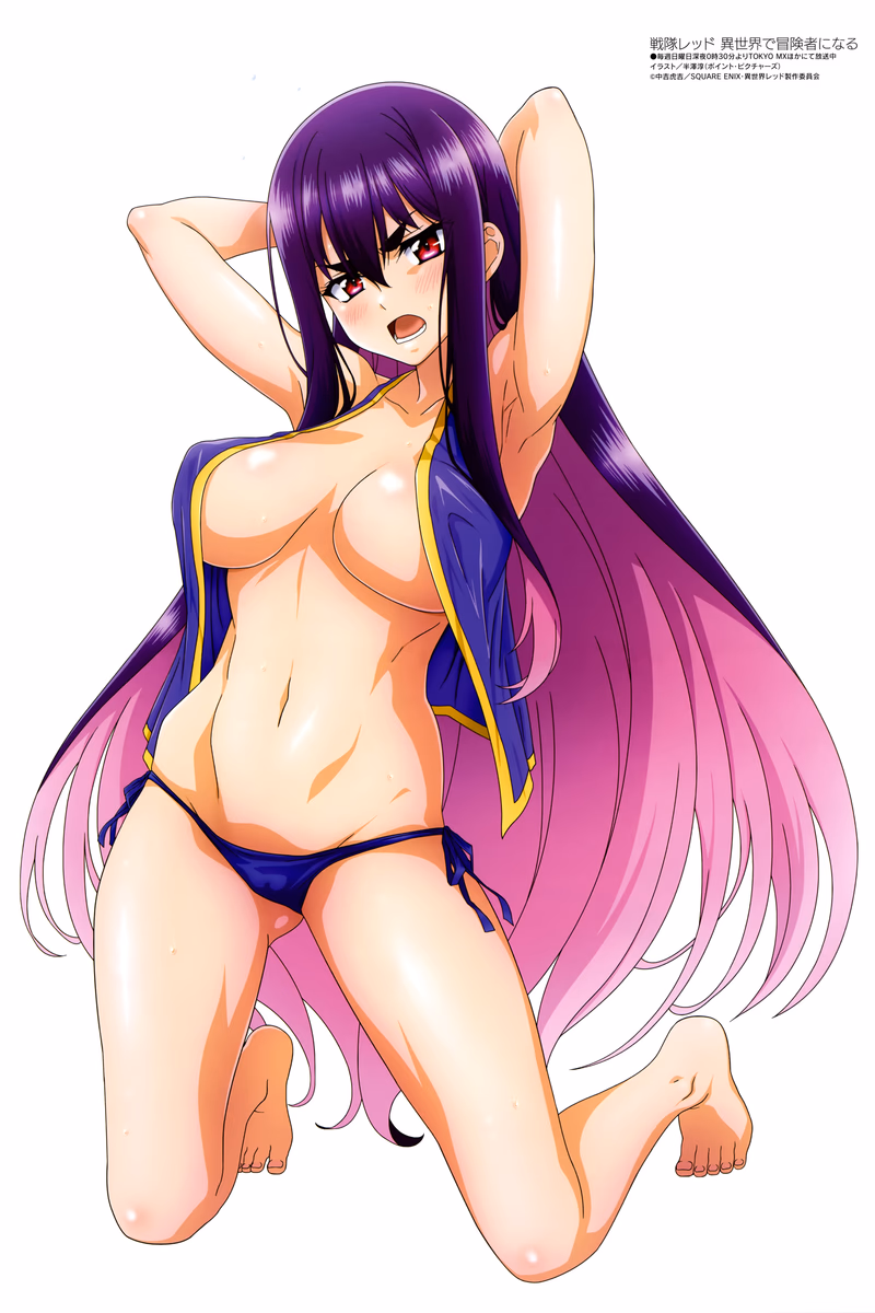 Sentai Red Isekai de Boukensha ni Naru