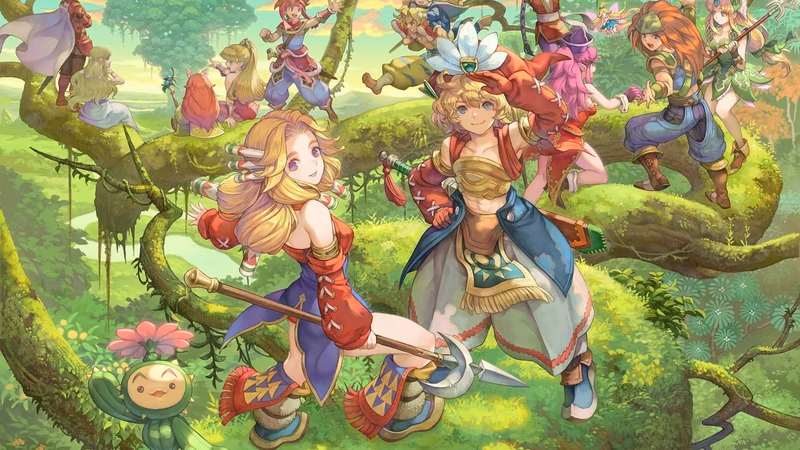 Seiken Densetsu: Legend of Mana - The Teardrop Crystal Banner
