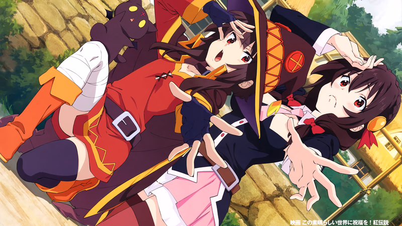 Kono Subarashii Sekai ni Shukufuku o! Kurenai Densetsu Banner
