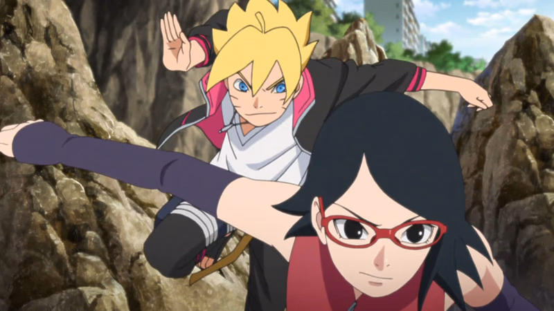 Boruto und Sarada