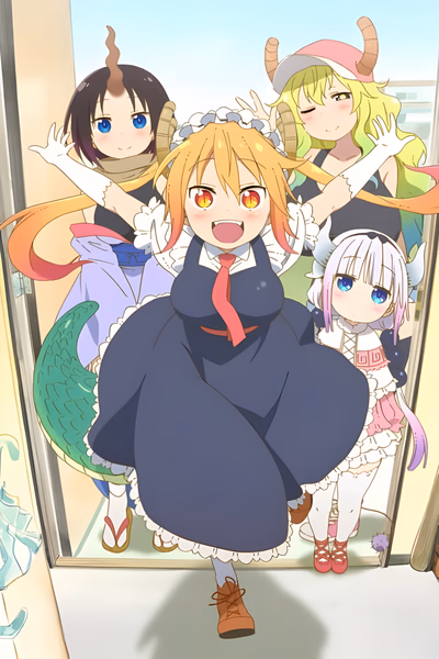 Kobayashi-san Chi no Maid Dragon Cover