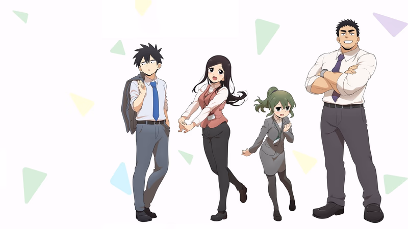 Senpai ga Uzai Kouhai no Hanashi Banner