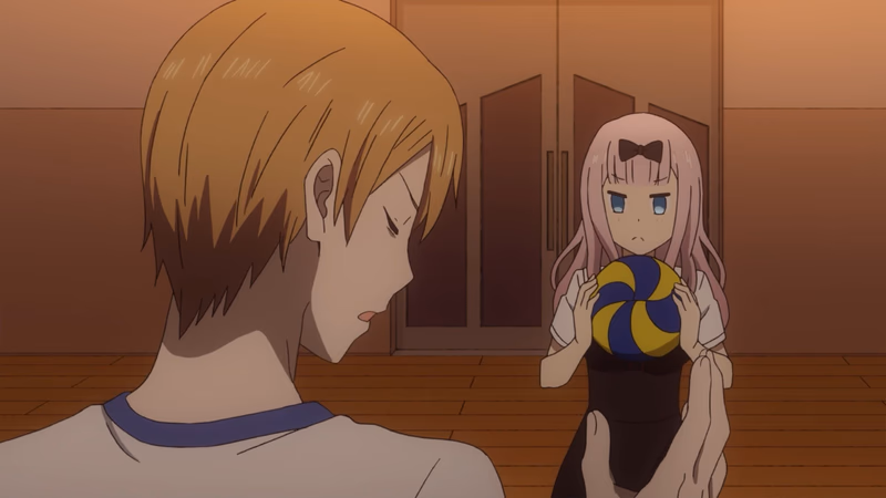 Fräulein Kaguya will sich darum kümmern / Shirogane Miyuki will prahlen / Fräulein Kaguya will unter den Schirm