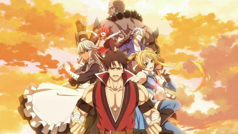 Shinmai Ossan Boukensha, Saikyou Party ni Shinu hodo Kitaerarete Muteki ni Naru. Banner