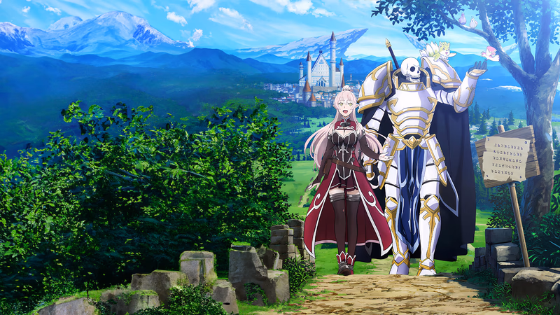 Gaikotsu Kishi-sama, Tadaima Isekai e Odekakechuu Banner