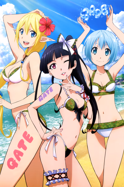 Gate: Jieitai Kanochi nite, Kaku Tatakaeri Cover