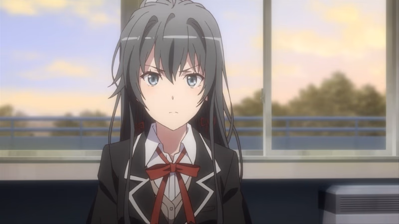 In Stille fällt Yukinoshita Yukino eine Entscheidung.