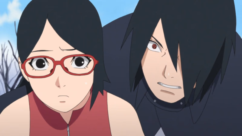 Sasuke und Sarada