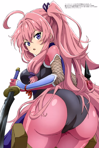 NEET Kunoichi to Naze ka Dousei Hajimemashita Cover
